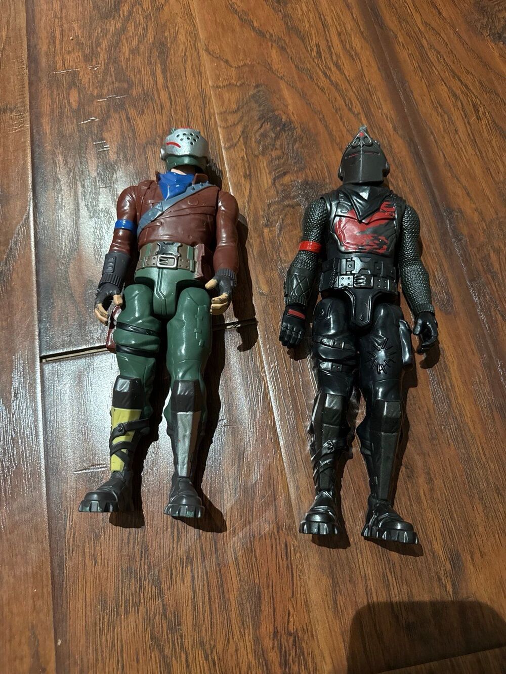 Fortnite 12” Action Figures Lot of 2 – Raptor & Black Knight – Loose